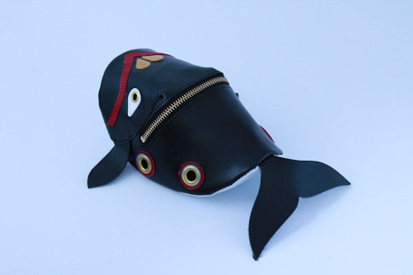 Whale car pouch