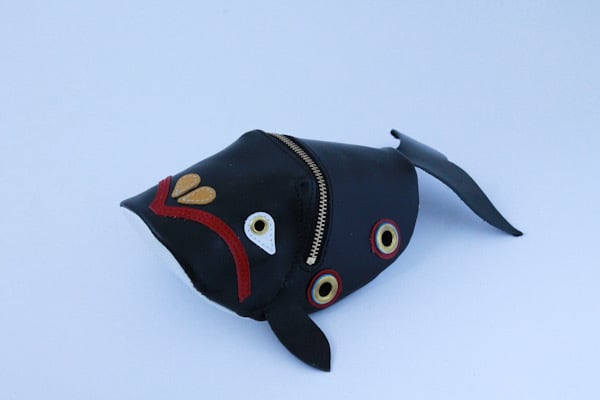 Whale car pouch