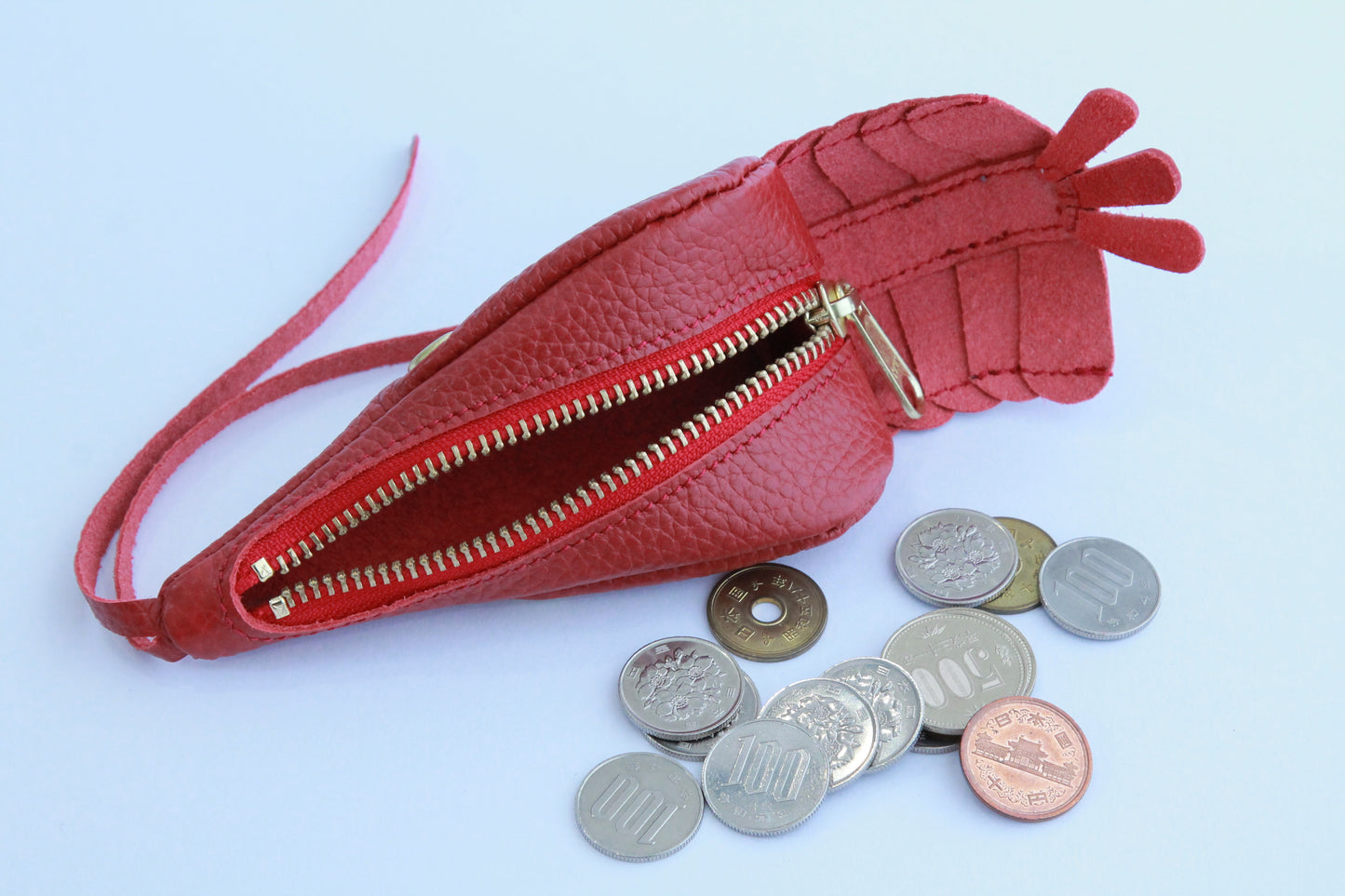 Shrimp coin purse