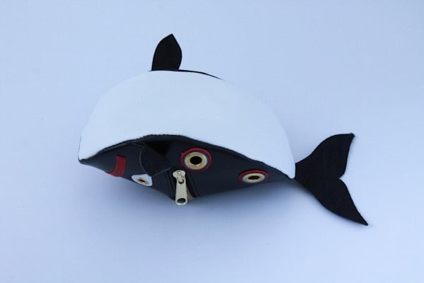 Whale car pouch